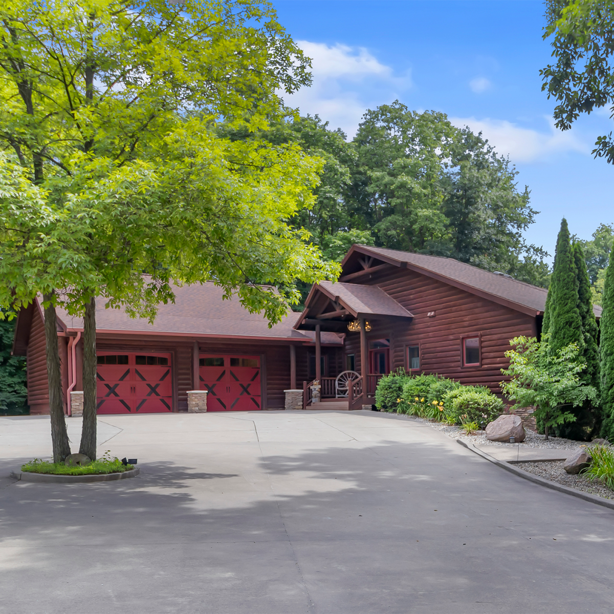 Main Driveway and entrance